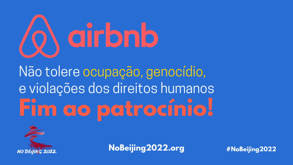 Airbnb Fim ao patrocinio!